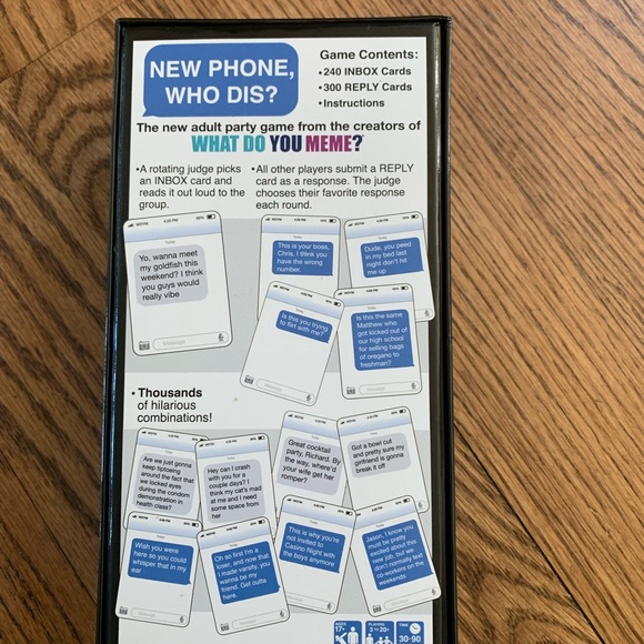 COPY - New Phone Who Dis Adult Game - Picture 2 of 2